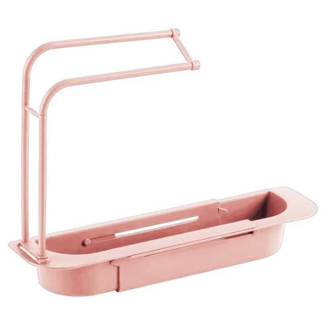 Telescopic Sink Storage Rack Shelf Holder Tray